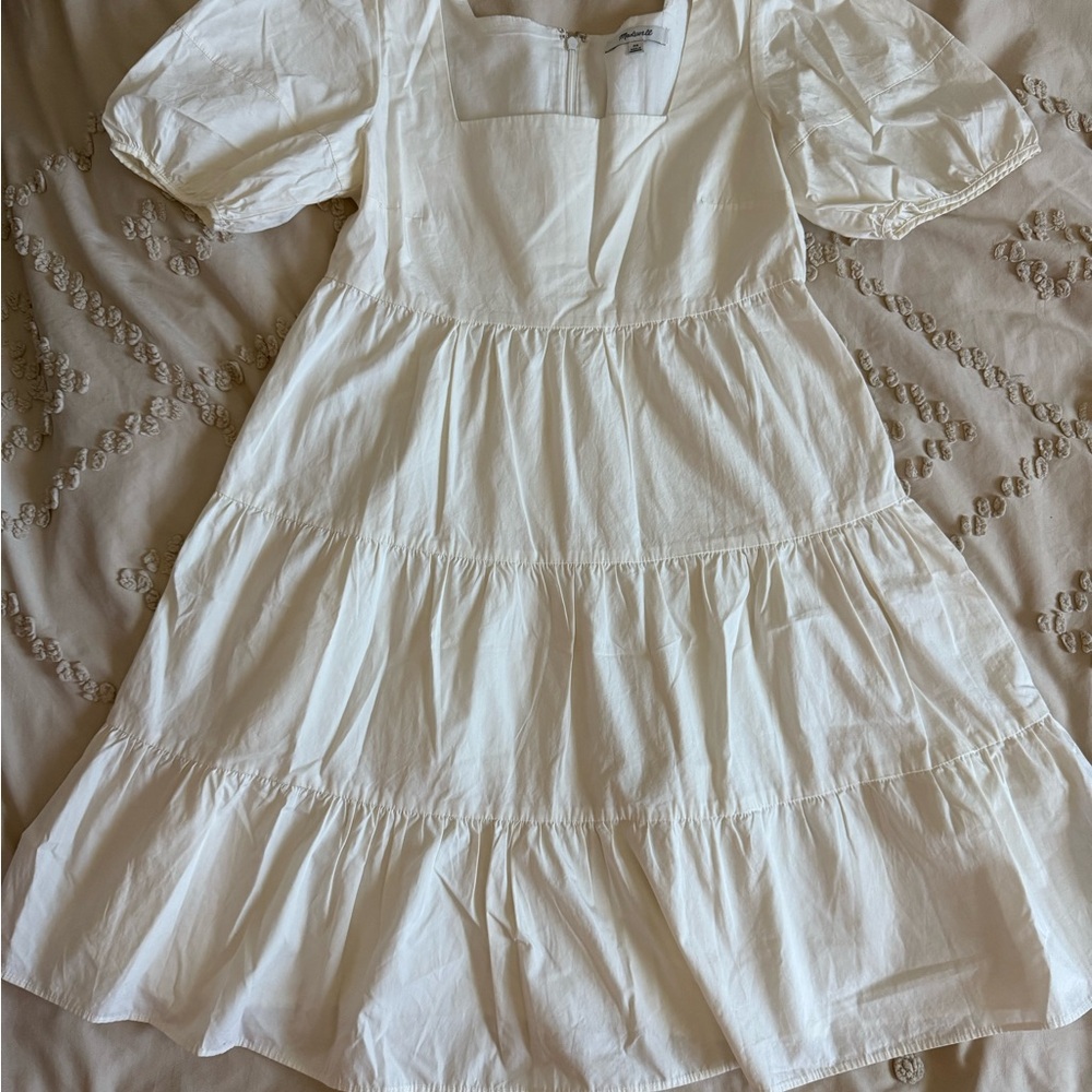 Madewell White Casual Dress